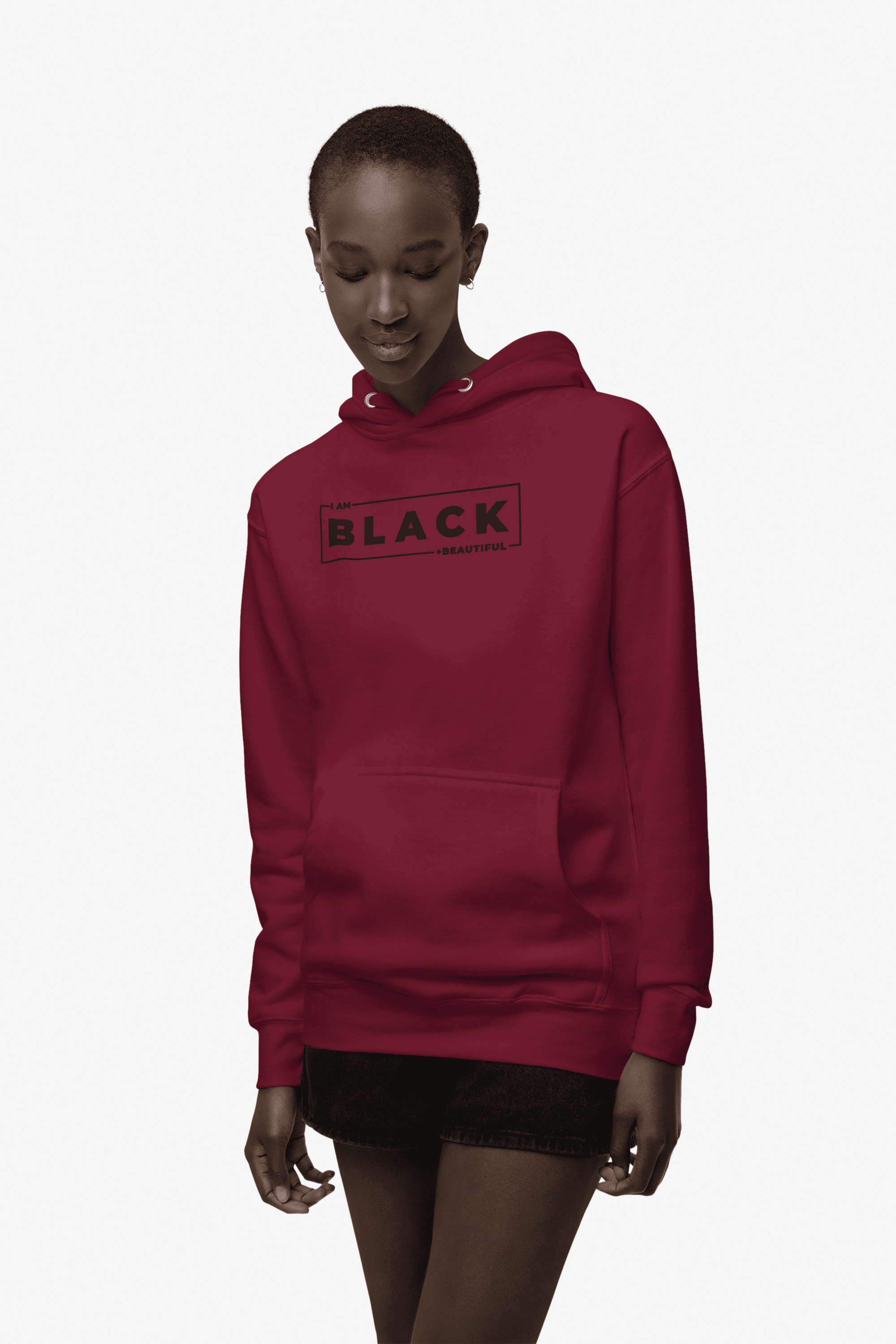 Black+Beautiful ● Unisex Hoodie
